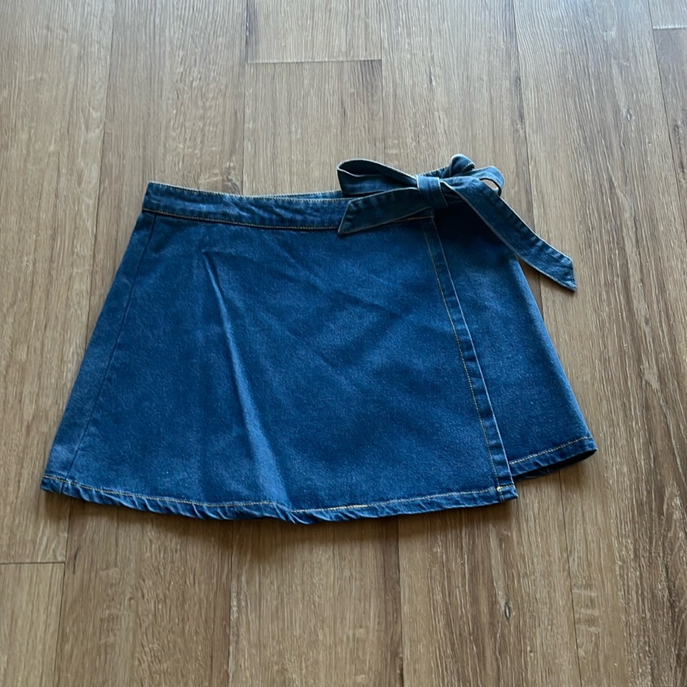 SAGE Denim Skirt